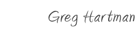 Greg Hartman Logo