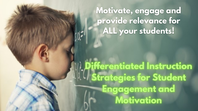 Differentiated Instruction Strategies for Student Engagement and Motivation Workshop Training Canada