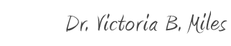 Dr. Victoria B. Miles Logo